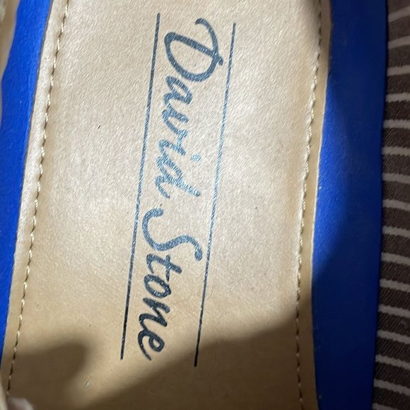 David Stone Shoes Mens Size 9 Brown Lace Up Tie Dress‎ Square - Picture 7 of 9